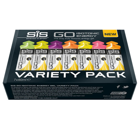 Science in Sport Go Isotonic Energy Gels Variety 7 Pack