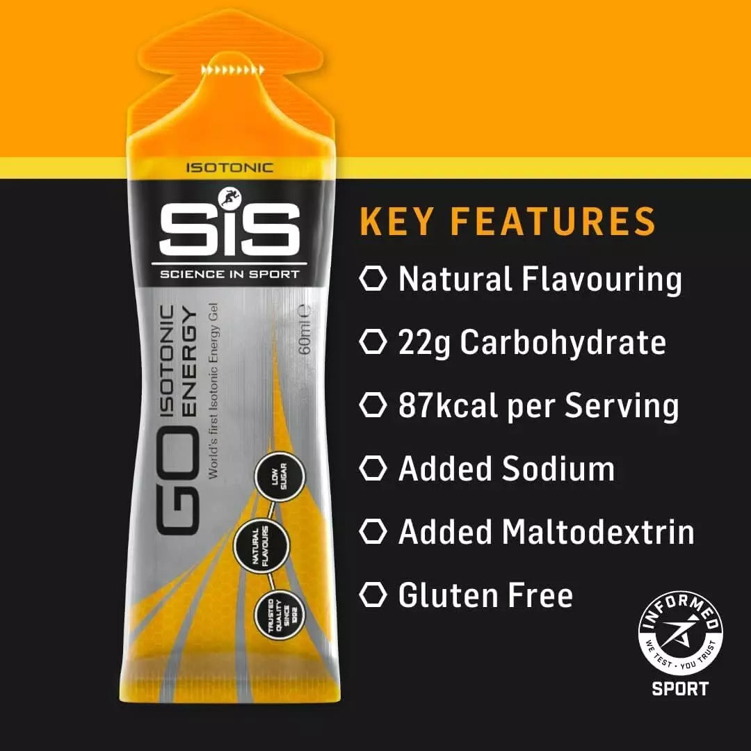 Science in Sport Go Isotonic Energy Gels Variety 7 Pack