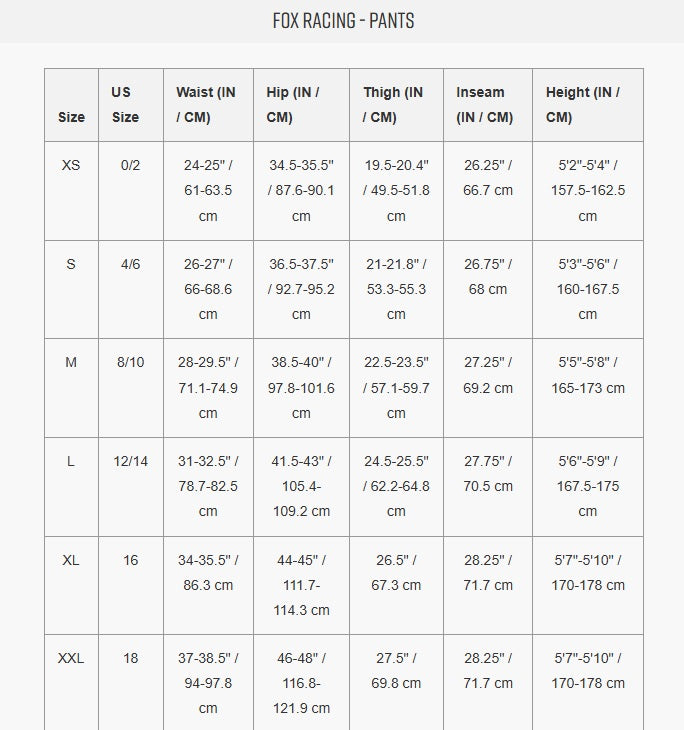 Fox Womens Ranger Pants (2025)