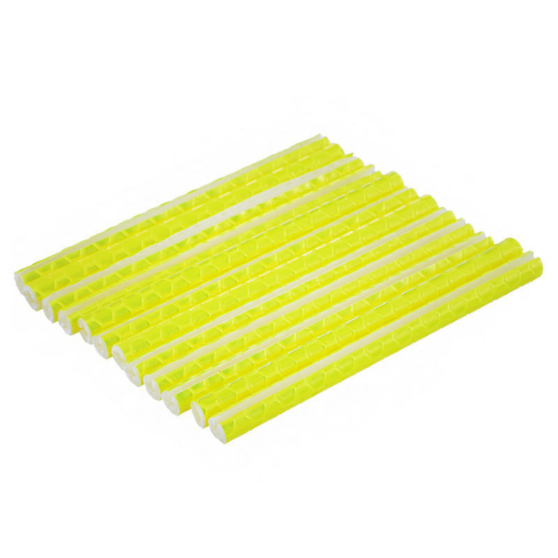 Azur Safety Spoke Reflectors Yellow 36pcs