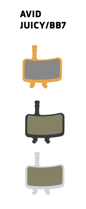 Disc Brake Pads Avid Juicy/BB7 Steel