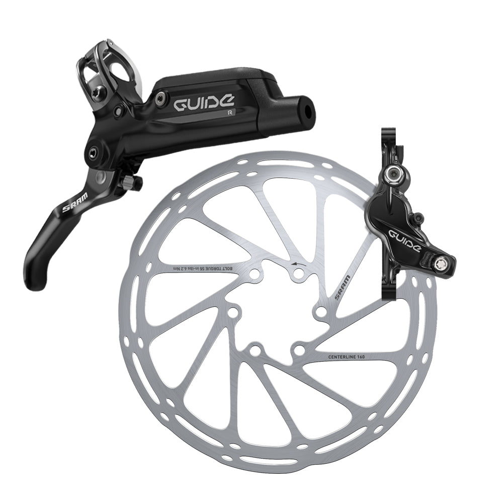 SRAM Guide R Brake Lever with Hydraulic Brake Caliper - Front (New, Take-Off)