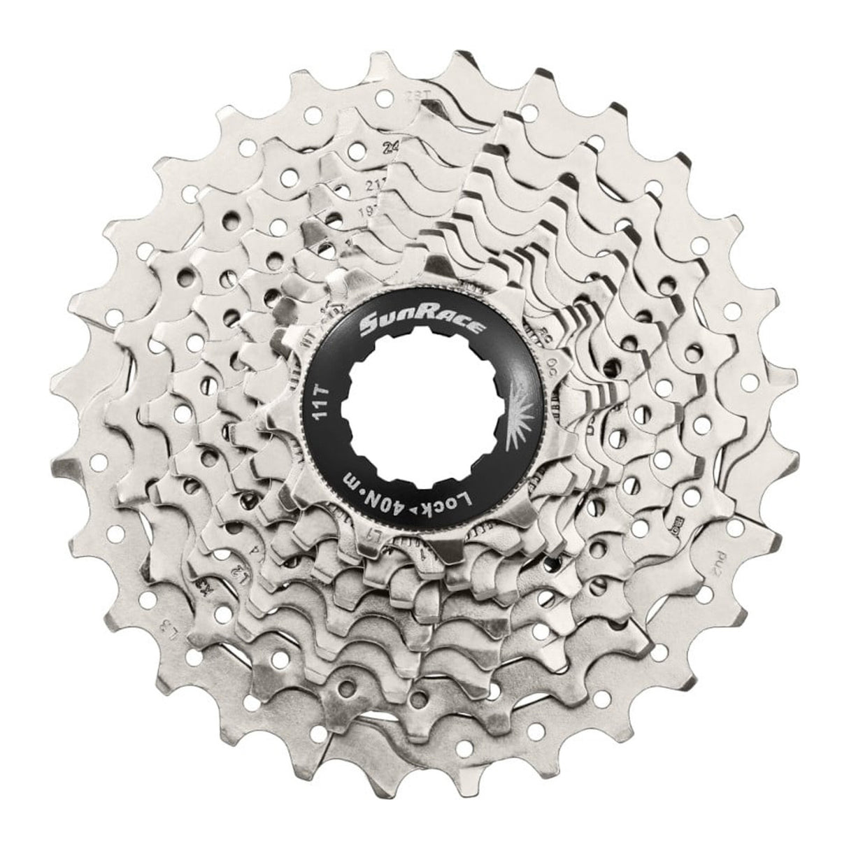 Cassette 10 Speed 11-28 Sunrace CSRS1 Silver