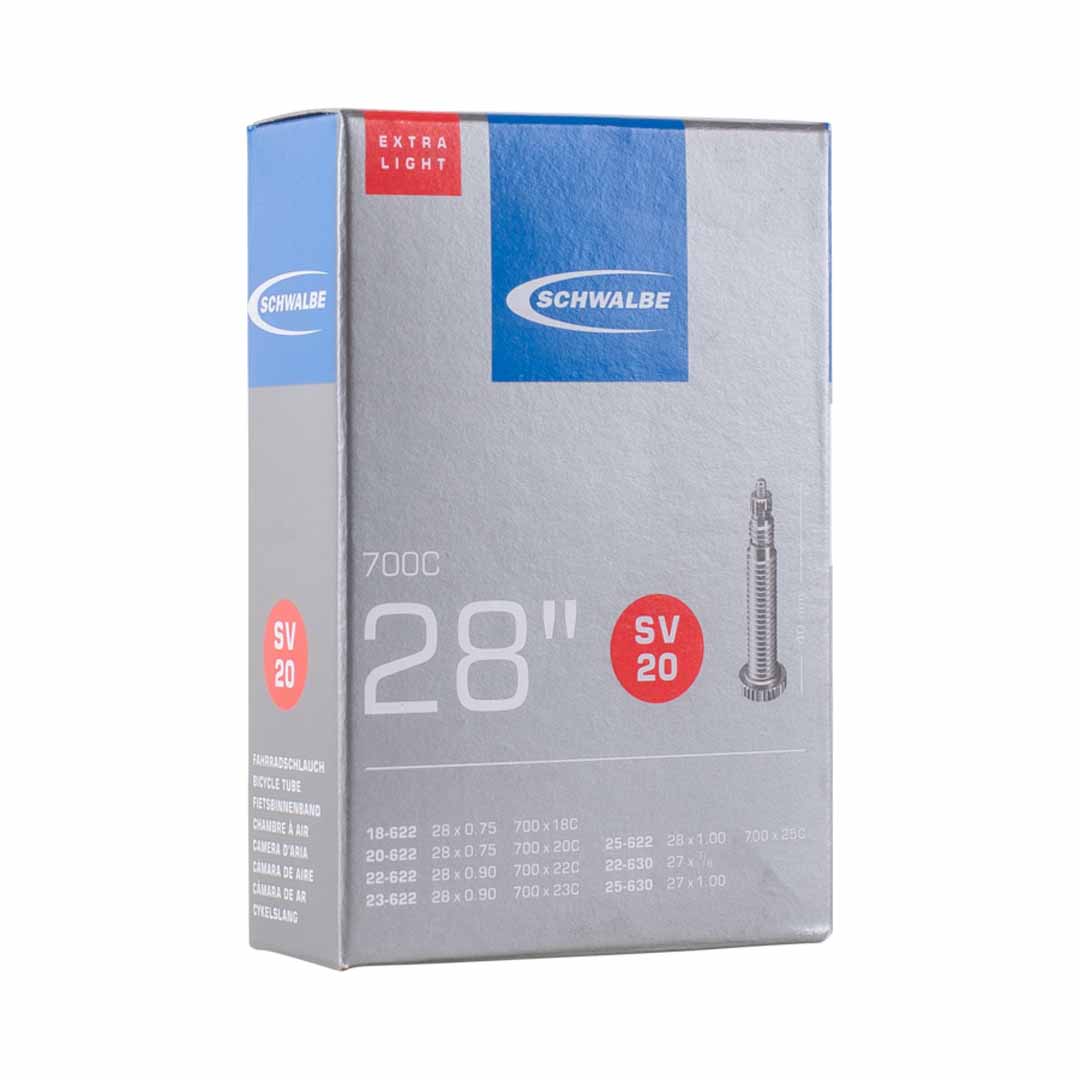 Tube 700 x 18-25 Schwalbe Extra Light Presta Valve 40mm