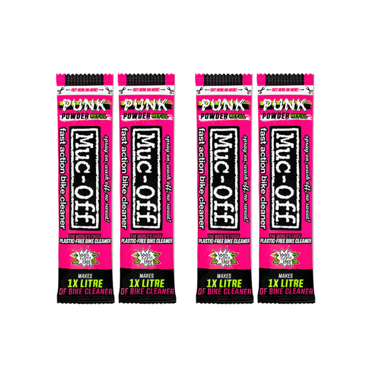 Muc-Off Punk Powder Bike Cleaner - 4 Refills