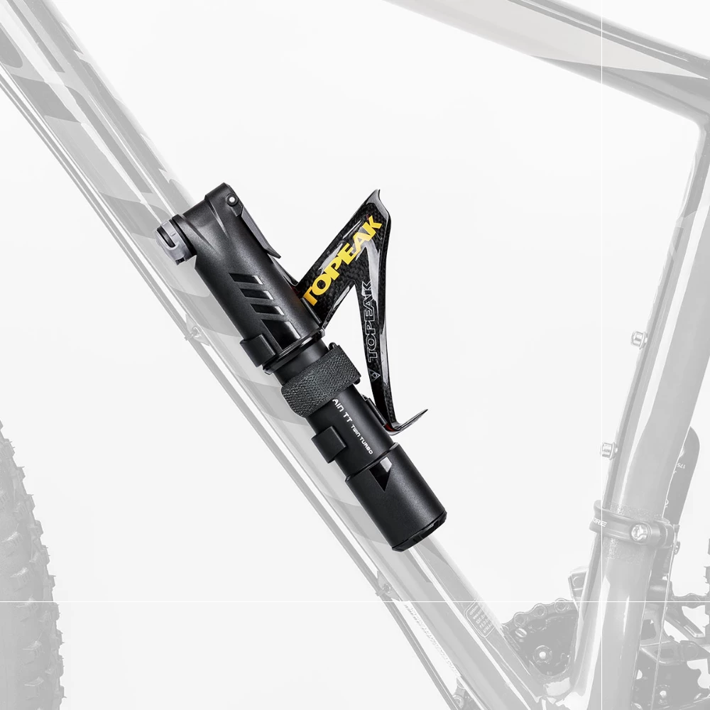 Topeak Mountain TT Twin Turbo Hand Pump (TMTT-1)