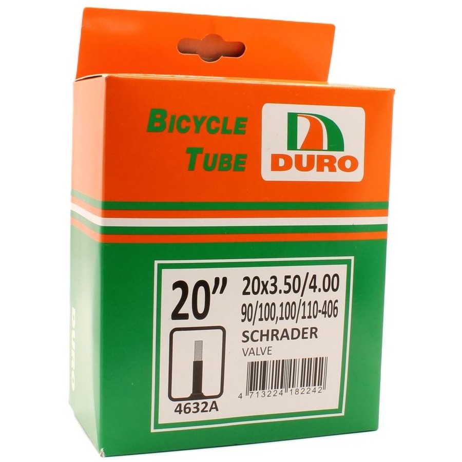 Tube 20 x 3.50-4.00 Duro Fat Bike Schrader Valve