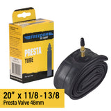 Tube 20 x 1 1/8-1 3/8 Freedom Presta Valve