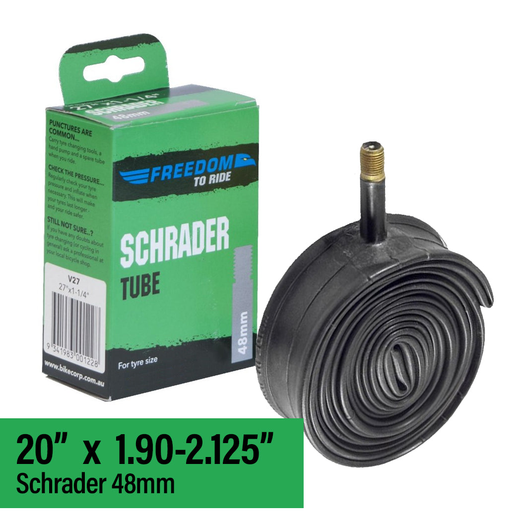 Tube 20 x 1.90-2.125 Freedom Schrader Valve