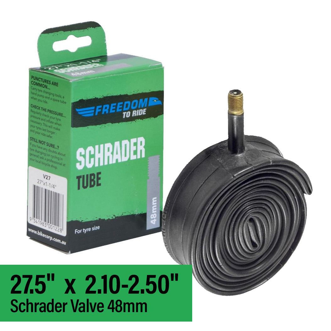 Tube 27.5 x 2.10-2.50 Freedom Schrader Valve