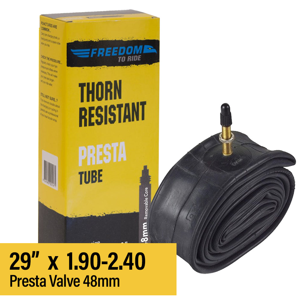 Freedom 29 x Tube Thornproof Presta Valve Ivanhoe Cycles