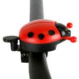 Bikes Up Kids Ladybug Flick Bell Red