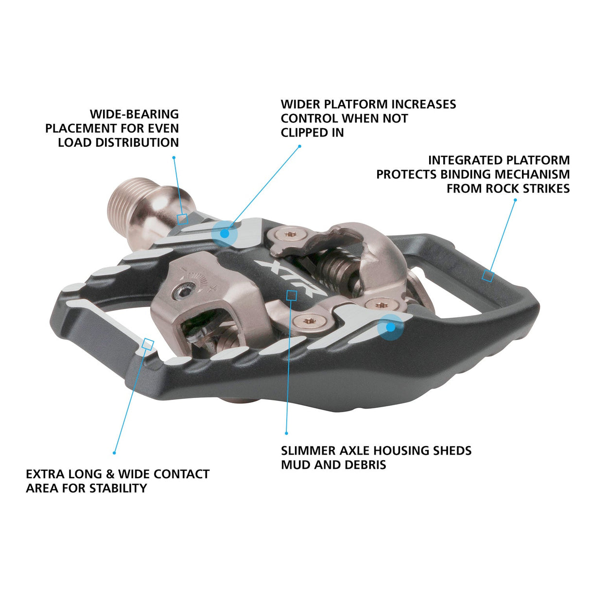 Shimano PD-M9120 XTR Trail SPD Pedals