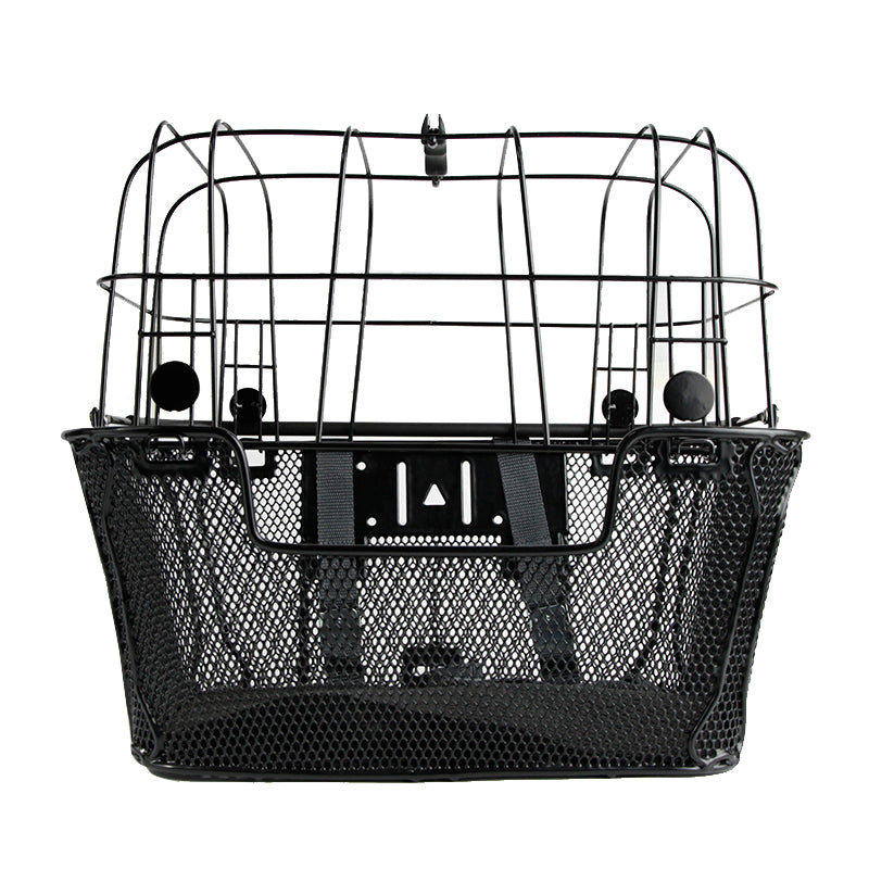 Pet Carrier Front Basket Wire Mesh with Handle (8859)