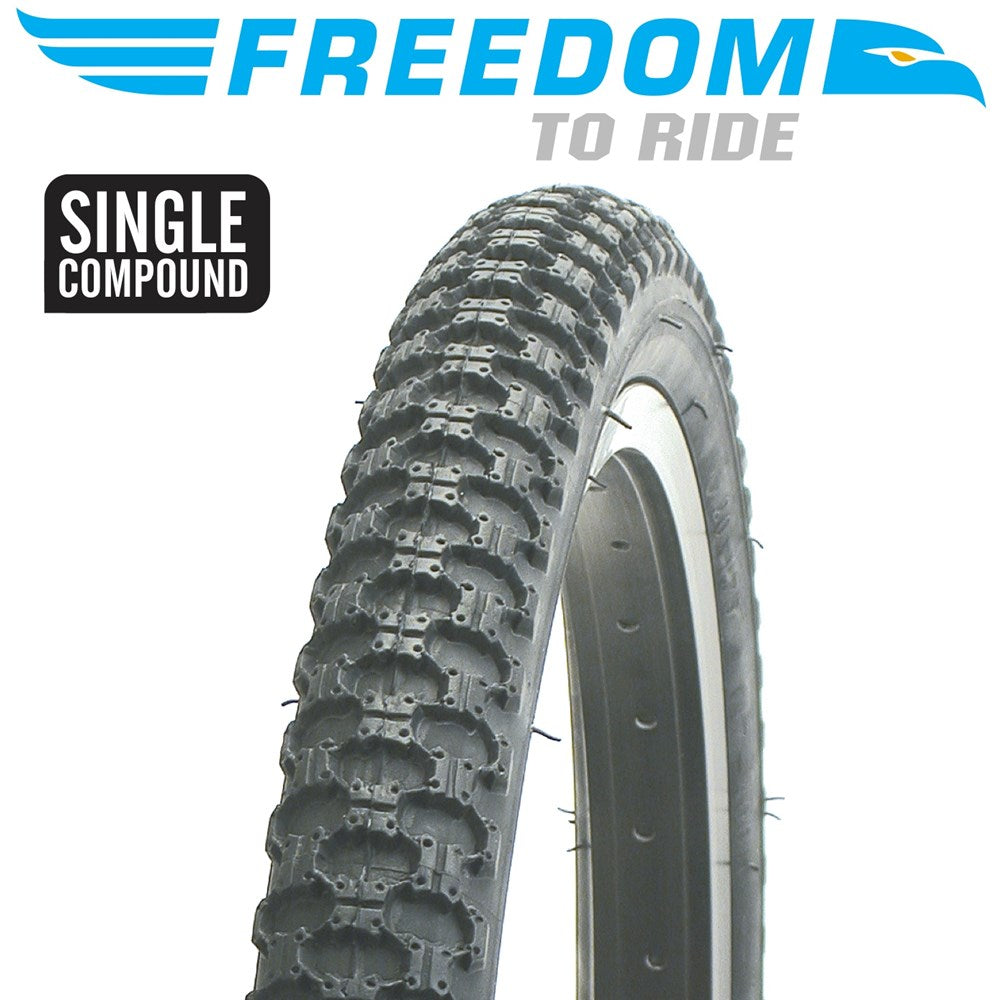 Tyre 12.5 x 2.25 Freedom MX3 Knobby Black