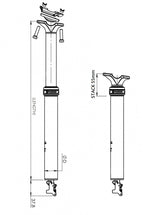 Seatpost 27.2 X-Fusion Manic 100mmx372mm