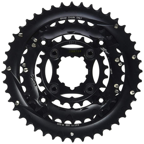 Chainring Truvativ SRAM X9 3x10 Speed BB30 Spider Set 104/64BCD 44-33-22T