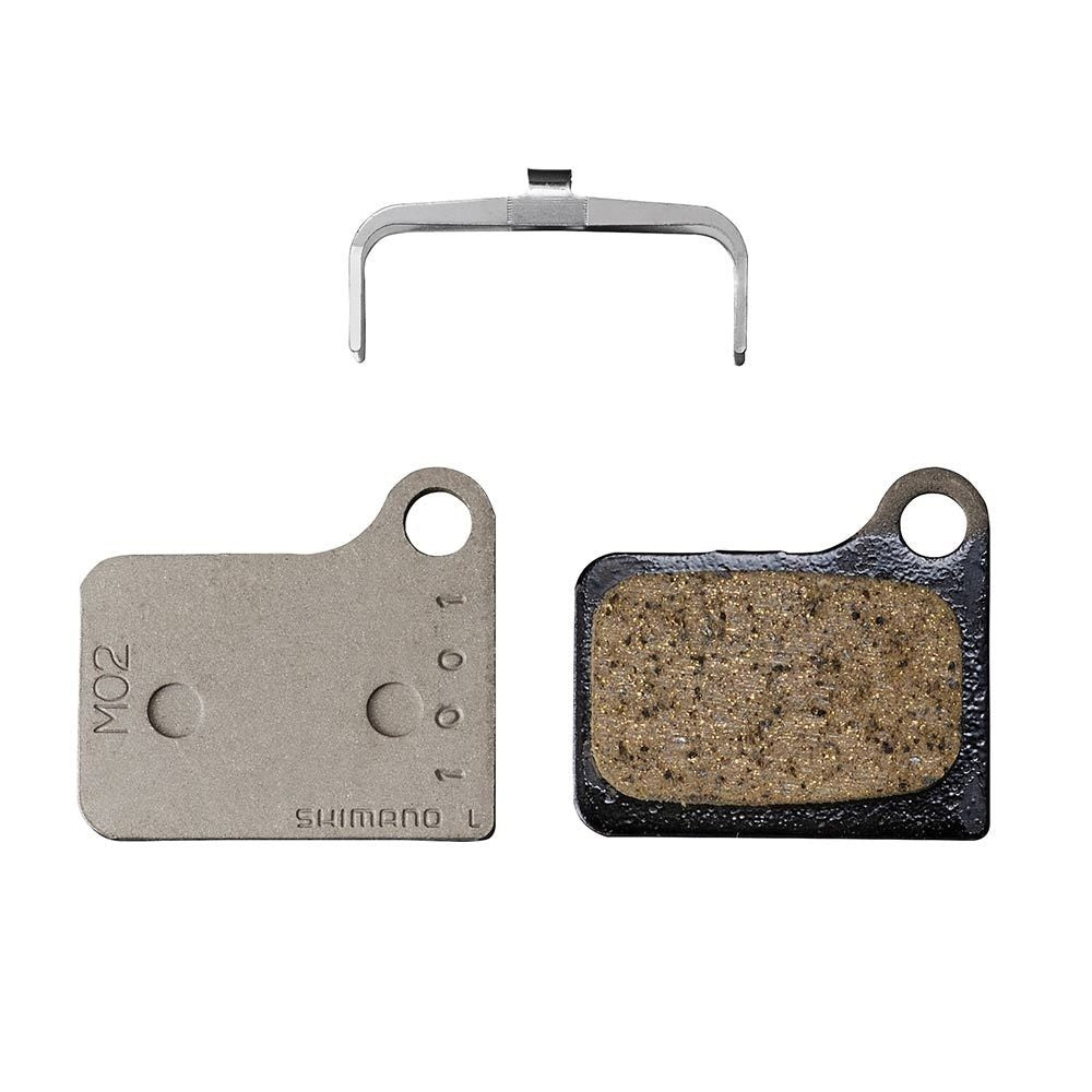 Disc Brake Pads Shimano Deore BR-M555 Resin Pads & Spring M02