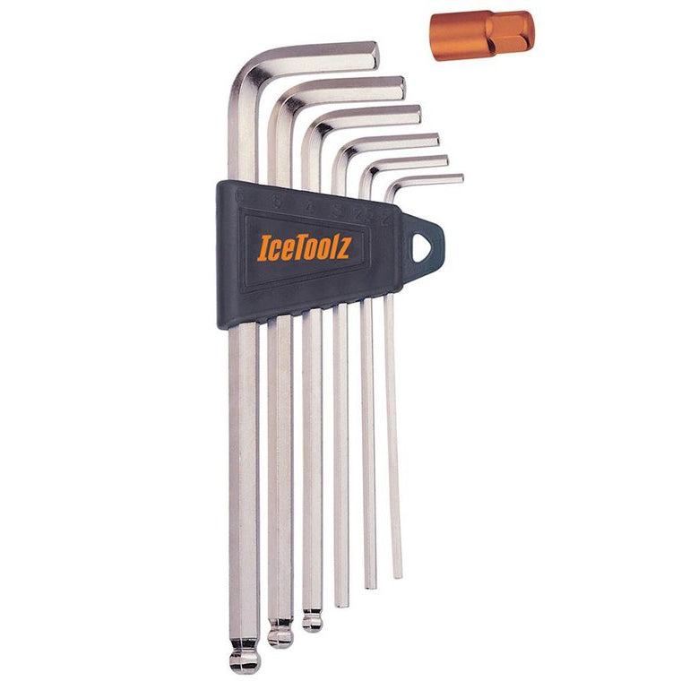 Tool Icetoolz 6pc Allen Key Set with Ball-End 36Q1