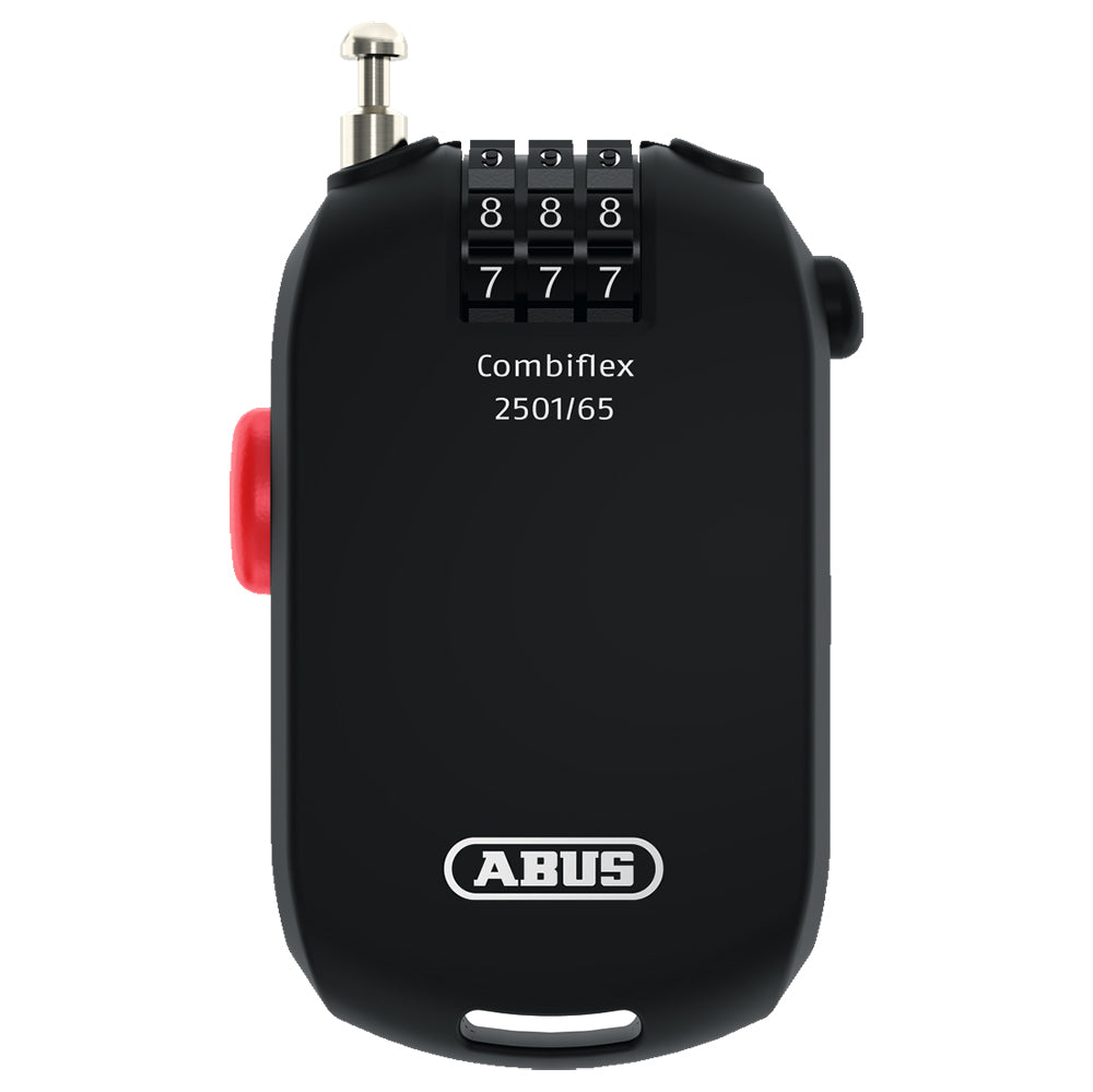 ABUS Combiflex 2501/65cm Retractable Combination Cable Lock