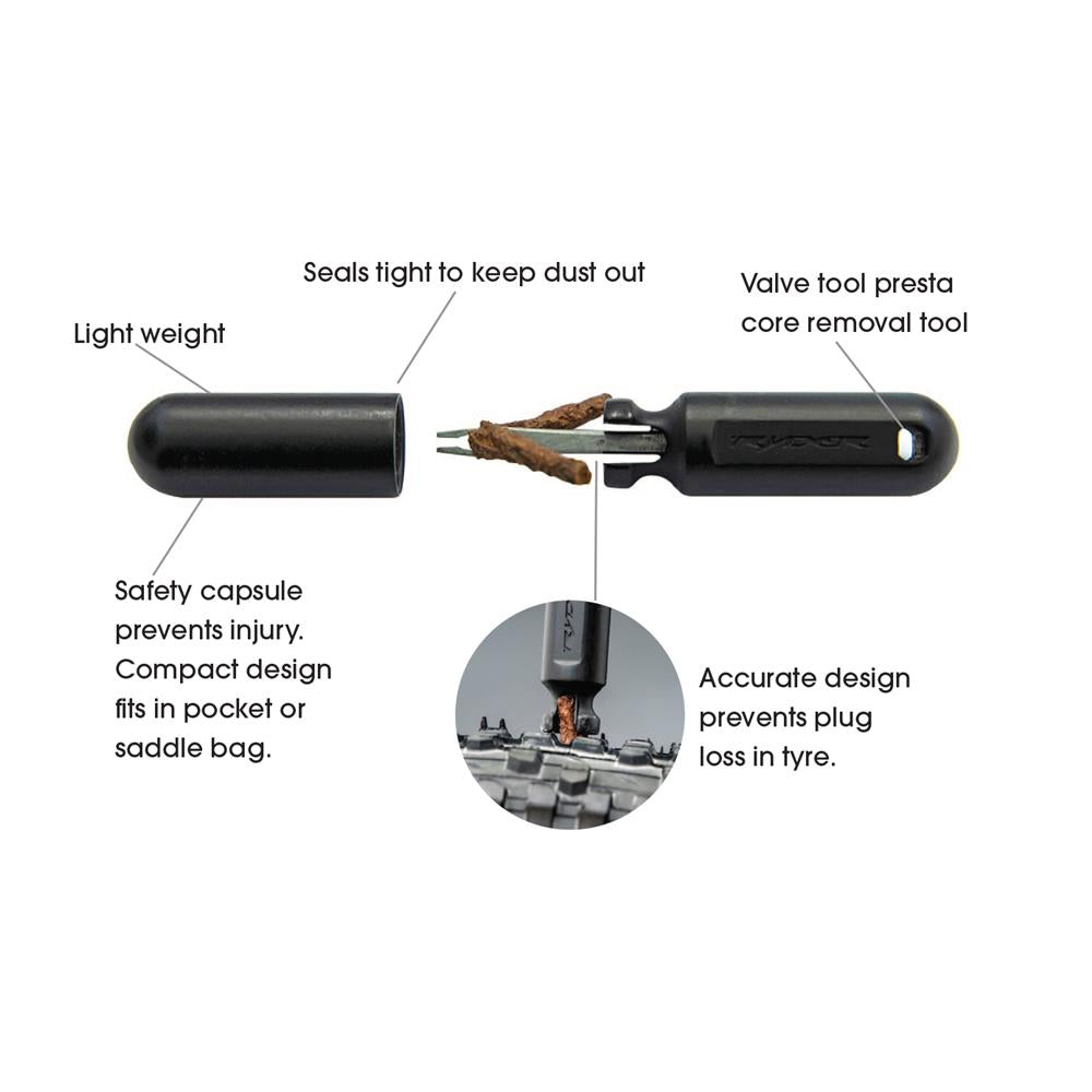 Ryder Slug Plug Tubeless Puncture Repair Kit